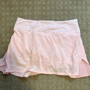 Light Pink tennis Skirt lululemon